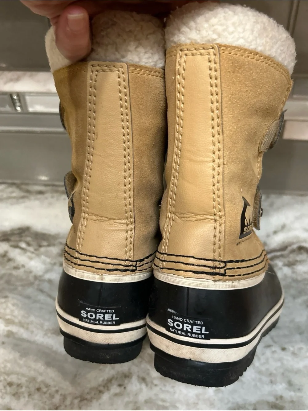 Sorel Shoes Children Sz 10 Snow Removable Lining Waterproof Winter leather